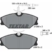 Textar Remblokkenset, schijfrem 2138802