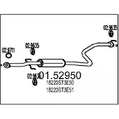 MTS Middendemper 01.52950