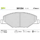 Valeo 301354 Remblokken
