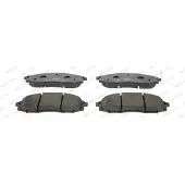 FERODO Remblokken set FDB1745 Ferodo voor o.a. NISSAN
