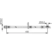 Bosch 1 987 481 A57 Remslang