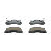 FERODO Remblokken set FDB478 Ferodo voor o.a. LEXUS, TOYOTA