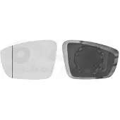 VAN WEZEL Spiegelglas, buitenspiegel 5701831