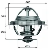 MAHLE ORIGINAL Thermostaat, koelvloeistof TX 27 71D