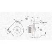 MAGNETI MARELLI 063731818010 Dynamo / Alternator