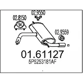 MTS 01.61127 Einddemper