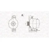 MAGNETI MARELLI 063731636010 Dynamo / Alternator