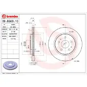 Brembo Remschijf 09.B560.10