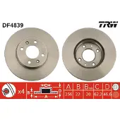 TRW DF4839 Remschijf