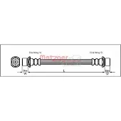 METZGER 4111421 Remslang