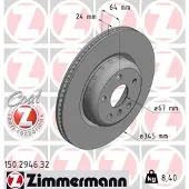 ZIMMERMANN 150.2946.32 Remschijf