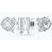 MAGNETI MARELLI 063736381010 Dynamo / Alternator
