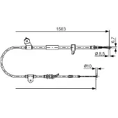 Bosch 1 987 482 296 Handremkabel