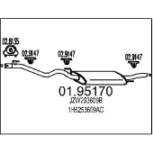 MTS 01.95170 Einddemper
