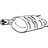 Bosal 128-027 Einddemper