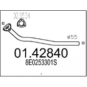 MTS 01.42840 Voorpijp