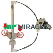 MIRAGLIO 30/7151 Raammechanisme