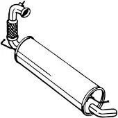 Bosal Einddemper 200-143