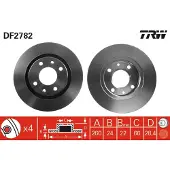 TRW DF2782 Remschijf