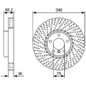 Bosch 0 986 479 W19 Remschijf