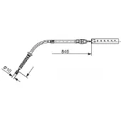 Bosch 1 987 482 866 Handremkabel
