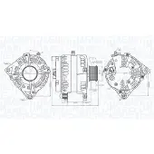 MAGNETI MARELLI 063731513010 Dynamo / Alternator