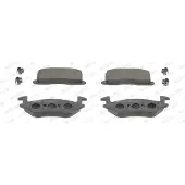 FERODO Remblokken set FDB943 Ferodo voor o.a. TOYOTA