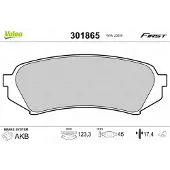 Valeo 301865 Remblokken