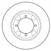 MAPCO 15506 Remschijf