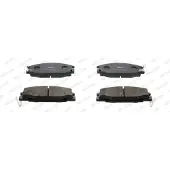 FERODO Remblokken set FDB678 Ferodo voor o.a. ISUZU, OPEL