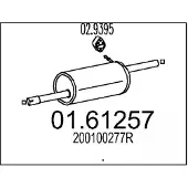 MTS 01.61257 Einddemper