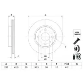 Bosch 0 986 479 E34 Remschijf