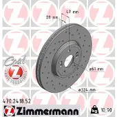 ZIMMERMANN 470.2418.52 Remschijf