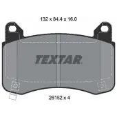Textar 2615201 Remblokken