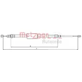 METZGER 10.6687 Handremkabel
