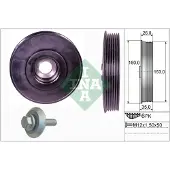 Schaeffler INA 544 0079 20 Riemschijvenset, krukas