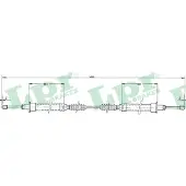 LPR Kabel, parkeerrem C0523B