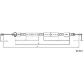 METZGER 10.4654 Handremkabel