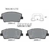 Textar Remblokset 2293401, voor