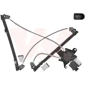 VAN WEZEL RAAMMECHANISME ELEKTRISCH inclusief MOTOR LINKS 2-deurs Comfort 5817261 Van Wezel voor o.a. SEAT, VOLKSWAGEN