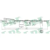 LPR C0481B Handremkabel