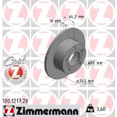 ZIMMERMANN 100.1217.20 Remschijf