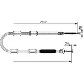 Bosch 1 987 482 594 Handremkabel