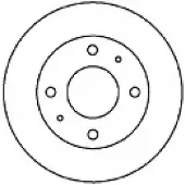 MAPCO 25520 Remschijf