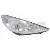 TYC Koplamp rechts 20-12181-15-2 TYC voor o.a. PEUGEOT