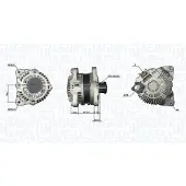 MAGNETI MARELLI Dynamo / Alternator 063732186010