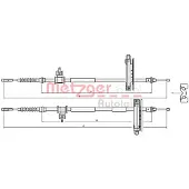 METZGER 10.5359 Handremkabel