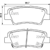 Brembo Remblokkenset, schijfrem P 30 103