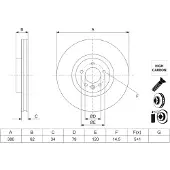 Bosch 0 986 479 K06 Remschijf