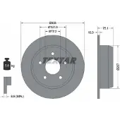 Textar Remschijf 92113700